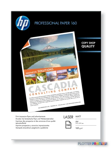 HP Q6544A printing paper Matte Black, Blue, White