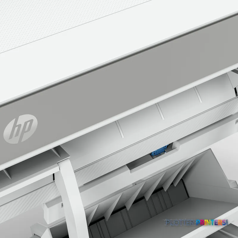 HP DesignJet XT950 36-in Printer product detail view showing white printer with paper feed mechanism