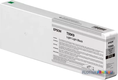 Epson Singlepack Light Light Black T55K900 UltraChrome HDX/HD 700ml