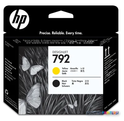 HP 792 Yellow/Black Latex Printhead