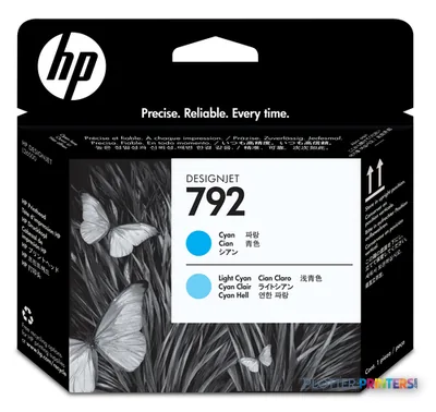 HP 792 Cyan/Light Cyan Latex Printhead