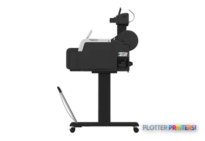 Canon imagePROGRAF TM-240 Lm MFP large format printer product image showing black and grey inkjet device on stand