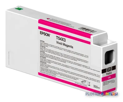 Epson Singlepack Vivid Light Magenta T54X60N UltraChrome HDX/HD 350ml
