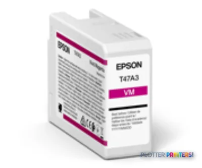 Epson Singlepack Vivid Magenta T47A3 UltraChrome Pro 10 ink 50ml