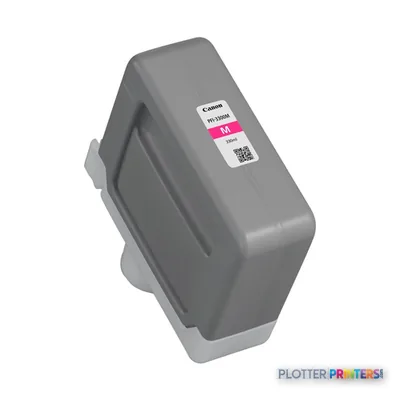 Canon PFI-3300M Magenta Ink Cartridge, 330 ml (6435C001)