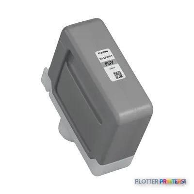 Canon PFI-3300PGY Photo Gray Ink Cartridge, 330 ml (6442C001)