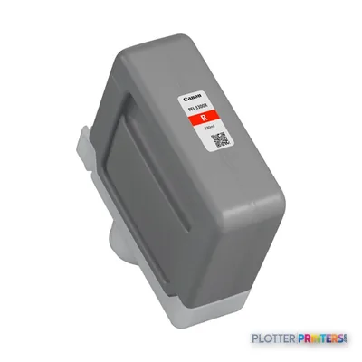 Canon PFI-3300R Red Ink Cartridge, 330 ml (6438C001)