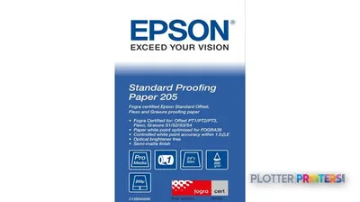 Epson Standard Proofing Paper, 24" x 50m, 205g/m²