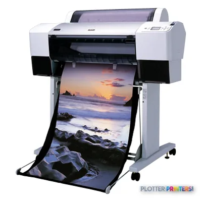 Epson Stylus Pro 7880 large-format printer with landscape photo printing
