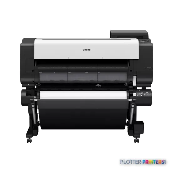 Canon imagePROGRAF TX-3200 large format printer product image showing front view with white and black body