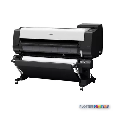 Canon imagePROGRAF TX-4200 large format printer product image showing black and white inkjet device with roll feed system