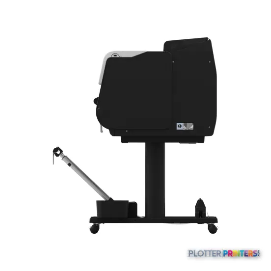 Canon imagePROGRAF TX-4200 large format printer product image showing black inkjet printer on wheeled stand