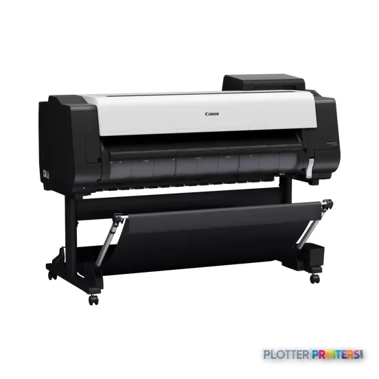 Canon imagePROGRAF TX-4200 large format printer product image showing white and black inkjet printer on stand
