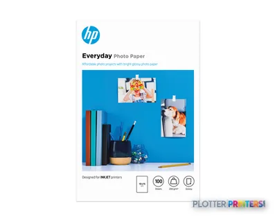 HP Everyday Photo Paper Glossy 200 g/m2 10 x 15 cm (101 x 152 mm) 100 sheets