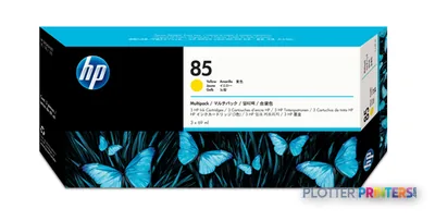 HP 85 ink cartridge 3 pc(s) Original Yellow