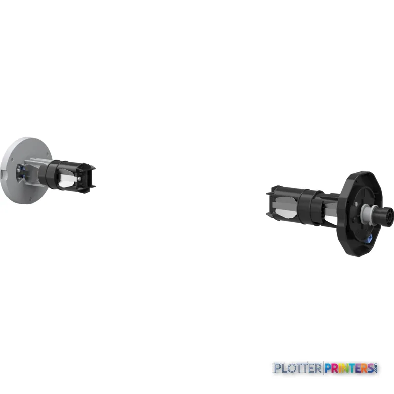 Canon imagePROGRAF TC-21M product image showing ink cartridge system with gray and black components