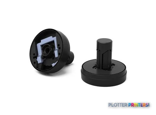 Epson SureColor P7300 product detail image showing black printer components and accessories
