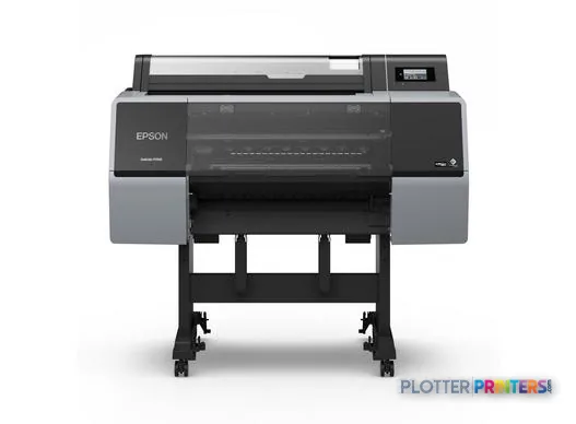Epson SureColor P7300 large format printer product image showing front view with stand