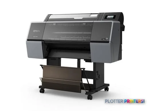 Epson SureColor P7300 large-format printer product image showing front view with stand