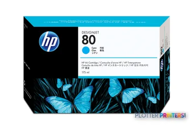 HP Cartouche d'encre cyan 80 175-ml print head Thermal inkjet