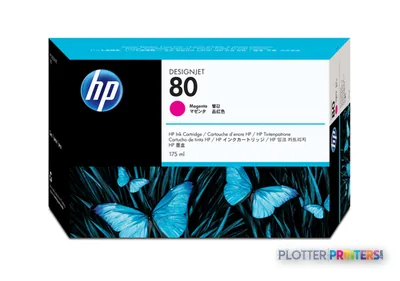 HP 80 175-ml Magenta DesignJet Ink Cartridge print head Thermal inkjet