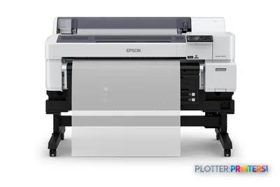 Epson SCG6070SE large-format printer product image showing white and black printer with roll feed on stand
