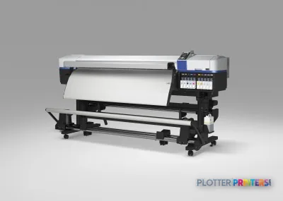 Epson SureColor SC-S70600 (8C) large-format printer product image showing front view with white media loaded