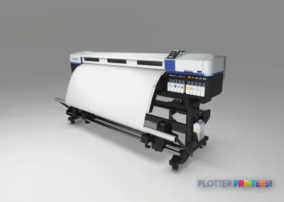Epson SureColor SC-S70600 (8C) large-format printer product image showing front three-quarter view with white media loaded