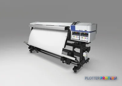 Epson SureColor SC-S50600 (4C) large-format printer product image showing front three-quarter view with white media loaded