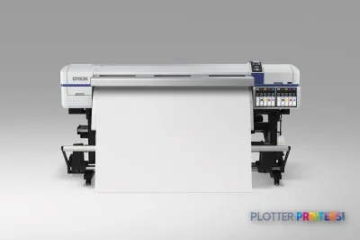 Epson SureColor SC-S50600 (4C) large-format printer product image showing front view with white media loaded