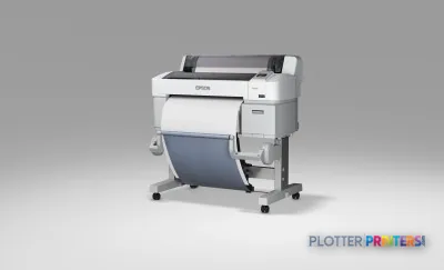 Epson SureColor SC-T3000 POS large-format printer product image showing grey inkjet printer with paper roll loaded
