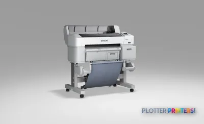 Epson SureColor SC-T3000 POS large-format printer product image showing front view with white body and paper roll