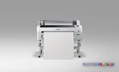 Epson SureColor SC-T5000 POS large-format printer product image showing front view with white and grey body
