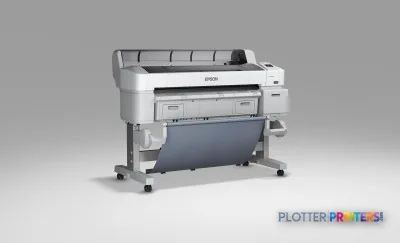Epson SureColor SC-T5000 POS large-format printer product image showing front view of white and grey inkjet printer