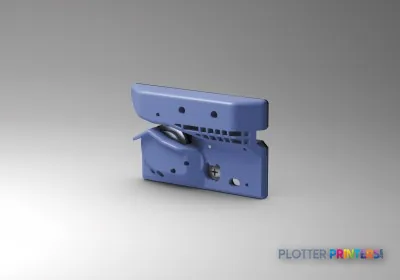 Epson SureColor SC-T5000 POS product image showing the blue paper feed mechanism and control panel