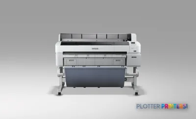 Epson SureColor SC-T7000 POS large-format printer product image, front view showing grey and white inkjet printer with roll…