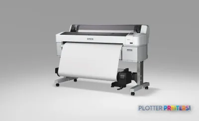 Epson SureColor SC-T7000 POS large-format printer product image showing grey and white inkjet printer with paper roll loaded