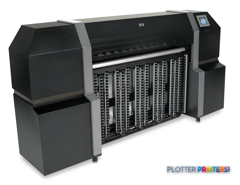 HP DesignJet H45100 EU Printer product image showing front view of large-format printer with black and gray exterior