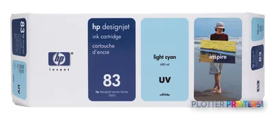 HP Cartouche d'encre cyan clair UV 83 (680 ml) print head Thermal inkjet