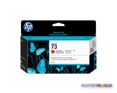 HP 73 130-ml Chromatic Red DesignJet Ink Cartridge