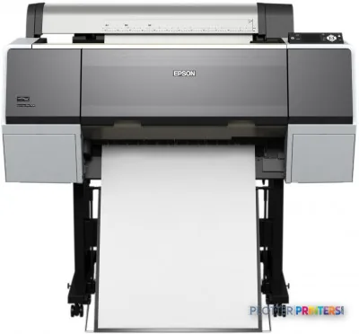 Epson Stylus Pro 7900 Spectro Proofer UV large-format printer front view with paper feed