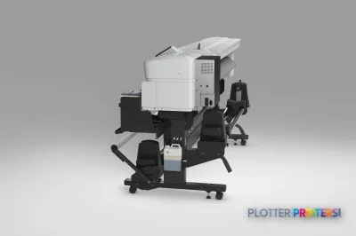Epson SureColor SC-F7000 large-format printer product image showing front view with white and black chassis