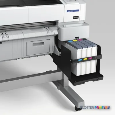 Epson SureColor SC-F6000 product image showing front view with ink cartridge system