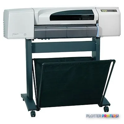HP Designjet 510 24-in Printer large format printer with stand and output tray