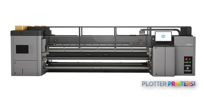 HP Latex 3000 Printer product image showing front view of large-format printer with gray housing and control panel
