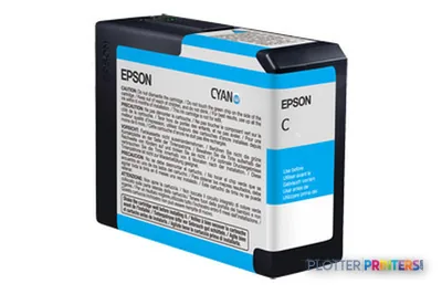 Epson Cyan Ink Cartridge, 80 ml (T630200)
