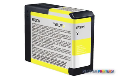 Epson Yellow Ink Cartridge, 80 ml (T630400)