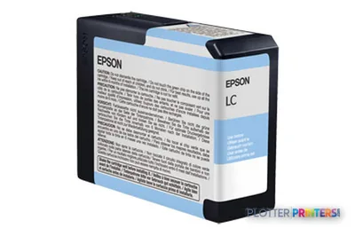 Epson Light Cyan Ink Cartridge, 80 ml (T630500)