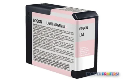 Epson Light Magenta Ink Cartridge, 80 ml (T630600)