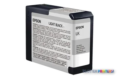 Epson Light Black Ink Cartridge, 80 ml (T630700)